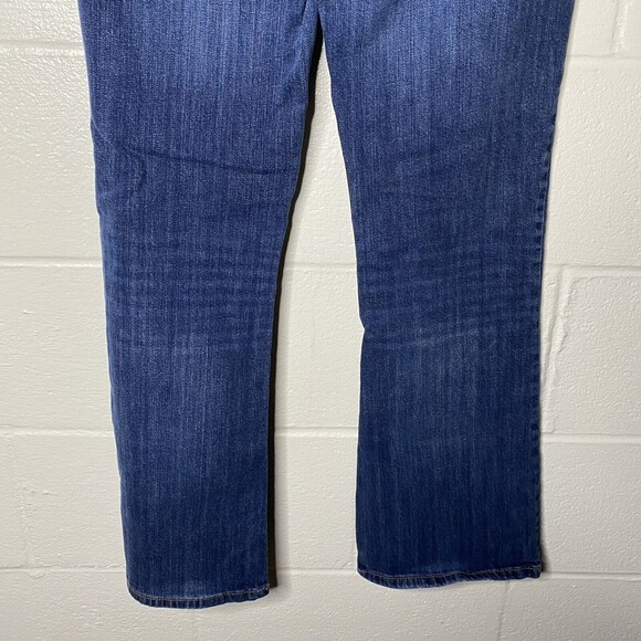 American Eagle Jeans Womens 6 Short Favorite Boyfriend Denim Stretch Blue Faded - Picture 6 of 13